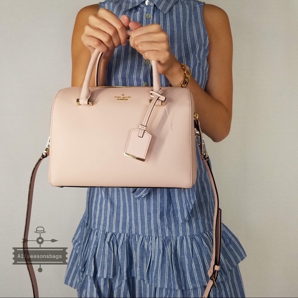 Kate spade large lane crossbody warm vellum pink - Picture 6 of 8